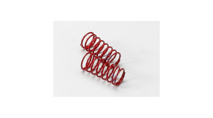 Traxxas 5942 - Red Shock Spring GTR Double Purple Stripe 2.3 Rate (Slayer)