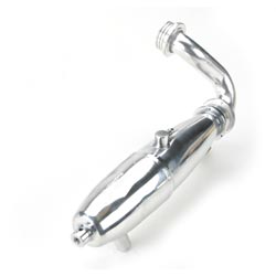 LOSB5057 - Tuned Pipe & Header, Polished (LST, LST2, AFT, MGB)