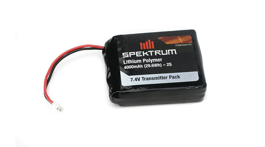 Spektrum SPMB4000LPTX - 4000mAh LiPo Transmitter Battery (DX7s, DX8)