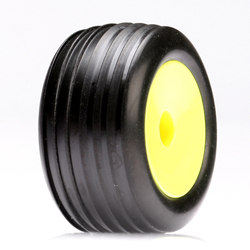 Losi LOSB1076 - Front Tires & Wheels, Glued (Mini-T (2))