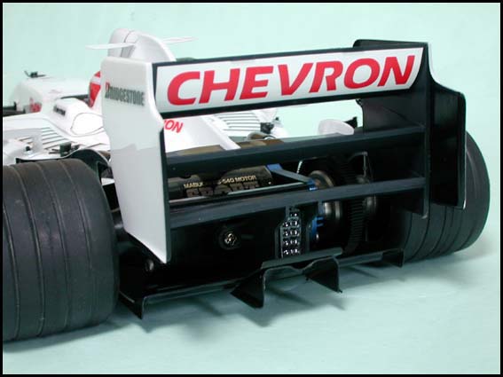 Chevron RCP021 - F1-GT Diffuser (Tamiya F103, C-Class)
