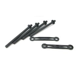 Losi LOSB2451 - Body Mounts, Extra Long (LST, LST2, AFT,MGB)