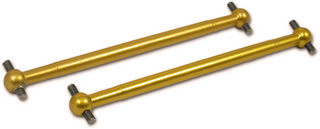 AR DS-70G - Alum Drive Shaft 70mm Gold (Tamiya Top Force, Manta Ray)