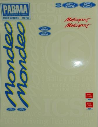 Parma 10769 - Decal, Ford Mondeo *DISCONTINUED*