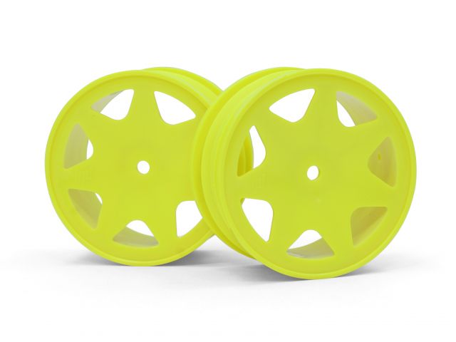 HPI 100621 - Ultra 7 Wheels yellow 35mm (Brama 10B) 