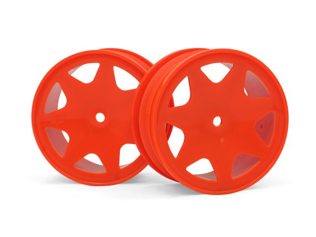 HPI 100623 - Ultra 7 Wheels Orange 35mm (Brama 10B) 
