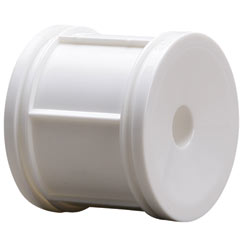 Losi LOSB0977 - Dish Wheels, White (Pr) (MLST/2)