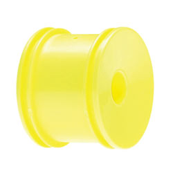 Losi LOSB1150 - Front Wheels, Yellow (pr) (Mini-T)