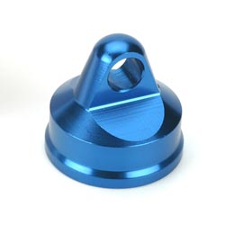 Losi LOSB2802 - Shock Cap, Aluminum, Blue (LST, LST2, AFT, MGB)