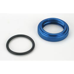 Losi LOSB2813 - Shock Adjuster Nut, Blue (LST, LST2, AFT, MGB)