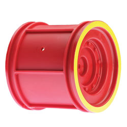 Losi LOSB7008 - 1/8 Raminator Wheels, Red (Pr)
