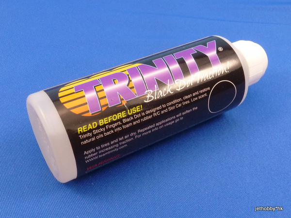 Trinity TEP5000 - Black Dot Sticky fingers Tire Traction 4oz. 
