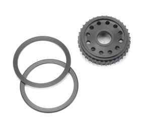 Schumacher U3508 - CNC Diff Pulley and Fences; 36T (Mi5, Mi4LP)