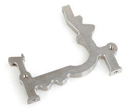 Schumacher U3502 - Alloy Diff Mount; Rear (Mi4)