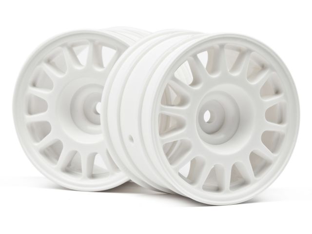 HPI 107881 - WR8 Rally Off-Road Wheel 48x33mm White (WR8)