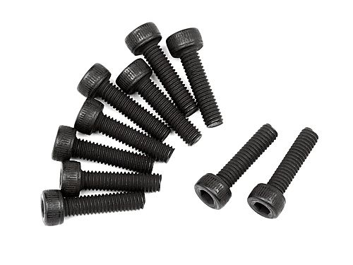 HPI 107890 - Cap Head Screw M2.5x10mm (WR8 Flux)