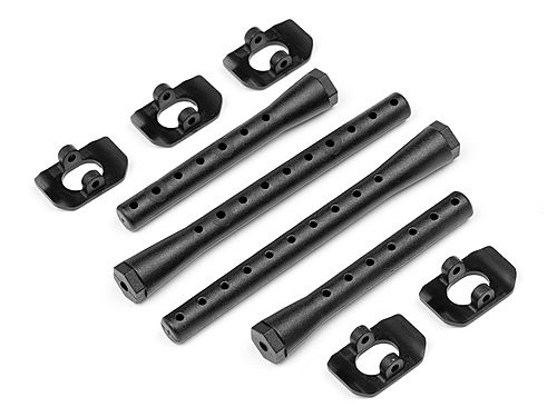 HPI 107903 - Body Post Set (WR8 Flux)
