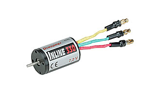 Graupner 6530 - Inline 330 Brushless Motor 7.2V (1:18 / 1:24 Car, Boat)