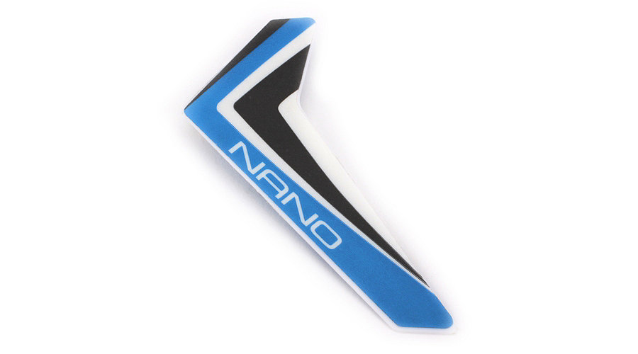 Blade BLH3320A - Blue Vertical Fin with decal (Nano CP X)