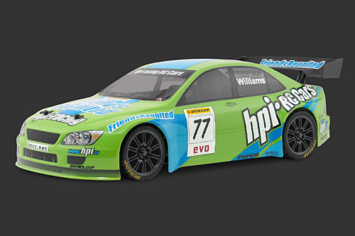 HPI 17516 - 200mm BTCC Lexus IS200 Clear Body