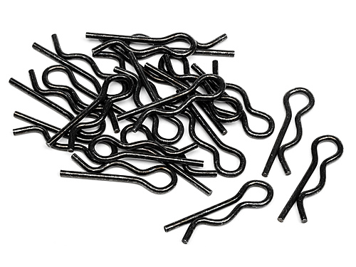 HPI 75106 Body Pin (6mm / Black /Medium)