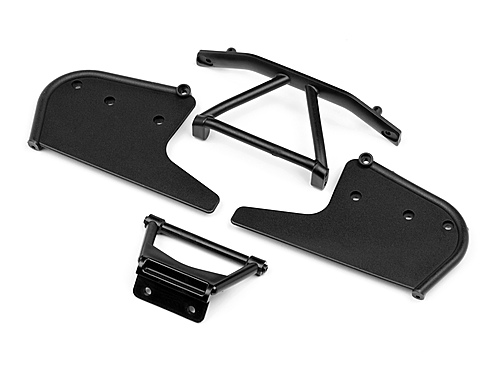 HPI 107393 Rear Bumper Set (Apache C1)
