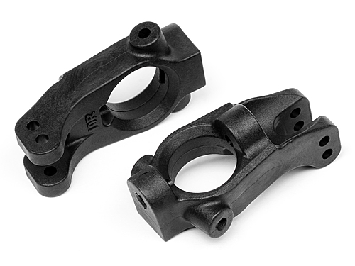 Hot Bodies 67386 Front Hub Carrier Set (Right / Left / 10deg) (D8 /D8T)