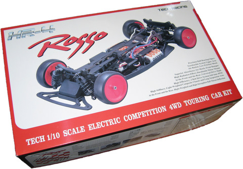Tech 5000 - HR4 Rosso 1:10 EP Competition 4WD Touring Car Kit *DISCONTINUED*
