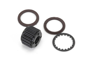 Schumacher U3126 - CNC Pulley and Fences; 20T (Mi5, Mi4LP)