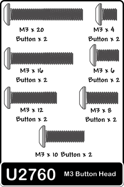 Schumacher U2760 Speen Pack M3 Button HD 4 to 20 (Mi5evo, Mi5)