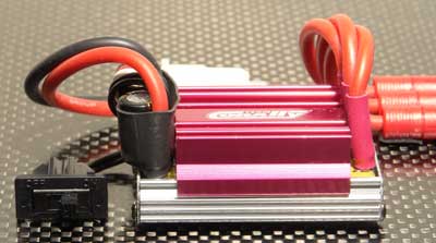Corally 50061 - BMS Hi-Duty ESC Aluminium, Super Crazy Power