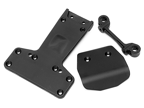 - Skid Plate, Rear Chassis Set (E-Firestorm)