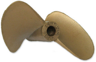 Octura 1650 - Berylium Propeller 3/16inch Shaft Pitch-1.6 Dia.-50mm