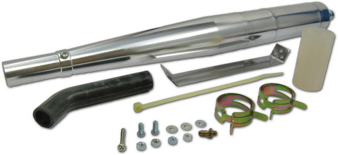 Hatori 667 - 10cc Muffler Tuned  Pipe Short
