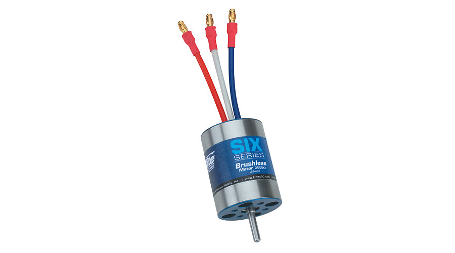 E-Flite EFLM2000 - Six-Series Brushless 2000Kv Motor (28mm)