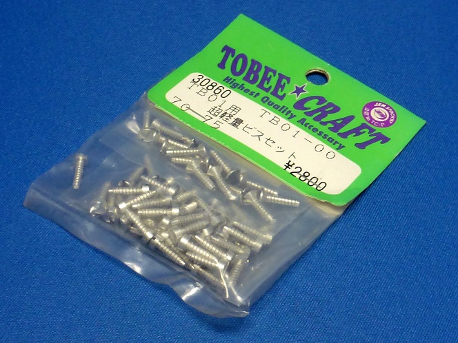 Tobee Craft 30860 - Lightweight Screw Set (Tamiya TB01)