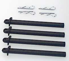 Schumacher U2480 - Body Posts and R Clips (pk 4) (Mi5)