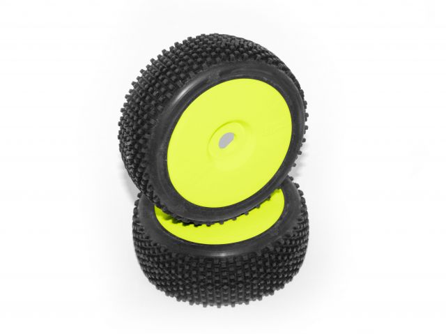 Hot Bodies 67615 - Block Mounted on Yellow Wheel with Molded Inner Foam 