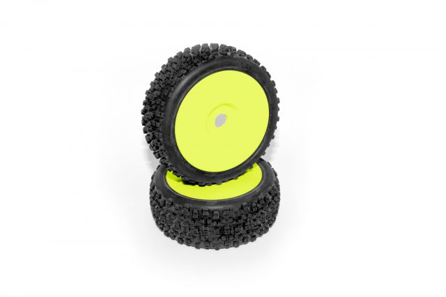 Hot Bodies 67624 - Proto Mounted on Yellow Wheel with Molded Inner Foam 