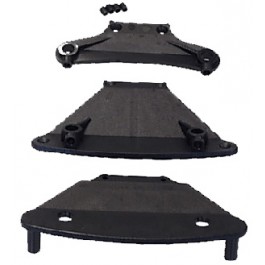 Schumacher U2457R - Bumper & Body Mounts (Mission)