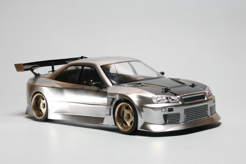 Speed Way Pal PA088 -  Aero  ER34 Body, with Mirror, Dummy Muffler, GT Wing