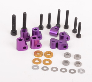 Schumacher U4160 - Rear Alloy Block Conversion Set ( Cat K1 )