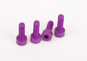 Schumacher U4158 - M4 x 12 Alloy Cap Hd Purple