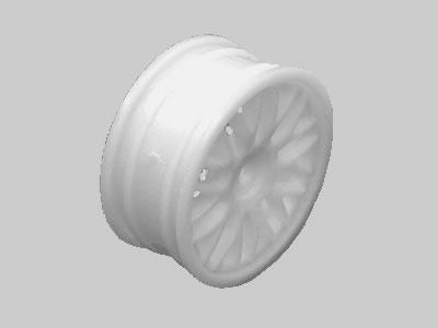 Atlas MH7-628 - 25mm Y-Spoke Wheel (Tamiya, HPI. Yokomo)