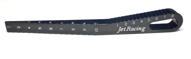 Jet Racing T-09BK - Droop & Ride Height Gauge Black
