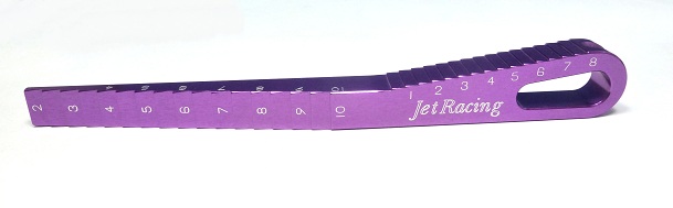 Jet Racing T-09P - Droop & Ride Height Gauge Purple