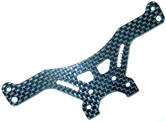 East ESK028 - Graphite Rear Shock Tower (Kyosho V-One-RRR)