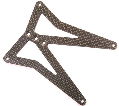 Corally 74415 - Battery Plate, 3mm Graphite (10SL)