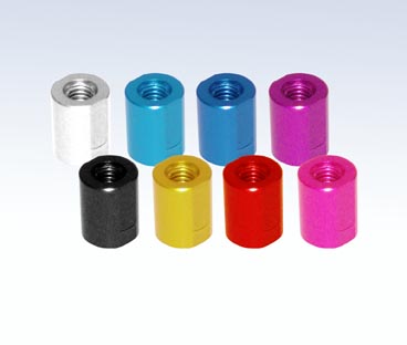 Take Off TS172P - M3 Multi Collar Super Light Weight Series ( Purple ) M3 x 7mm 2pcs