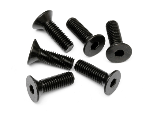HPI 94730 - Flat Head Screw M5x16mm (Hex Socket / 6pcs) (Baja)